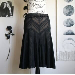 FAIRY Y2K MESH MIDI SKIRT